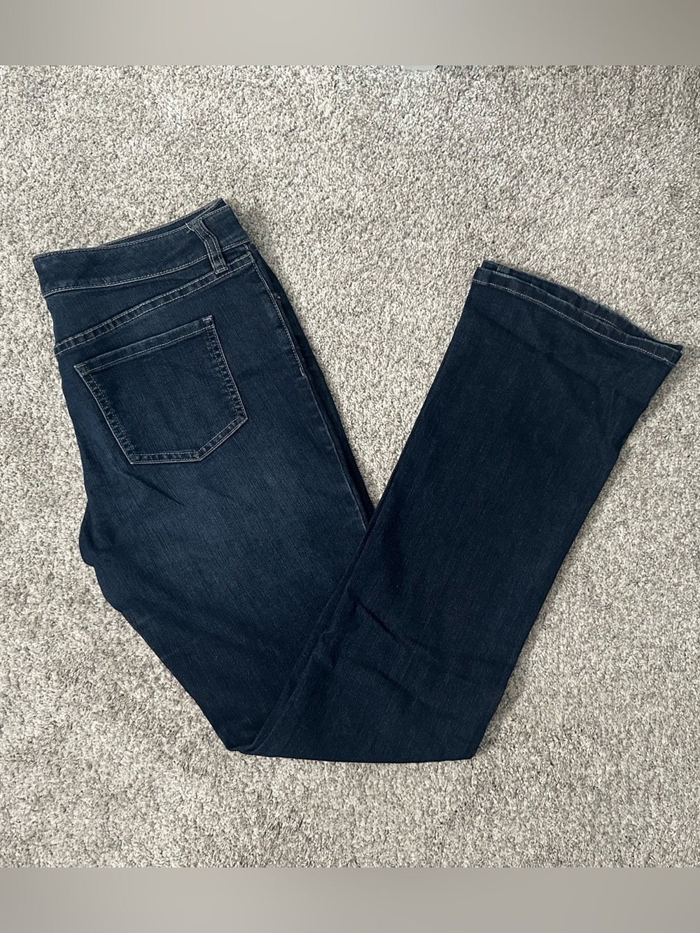 The Limited Women’s Dark Blue Boot-Cut 678 Jeans - size 8 Long